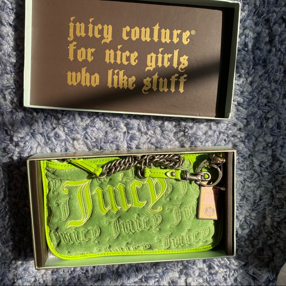 Juicy Couture green purse